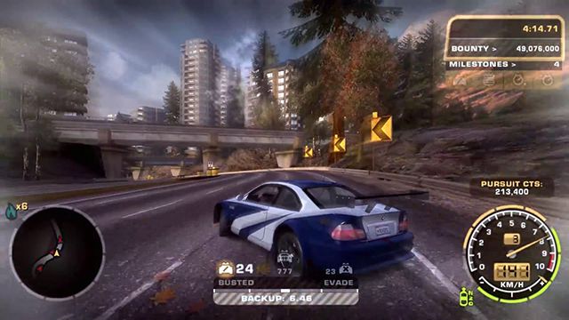 Game hay dành cho iPhone 4 và 4s: Need for Speed: Most Wanted